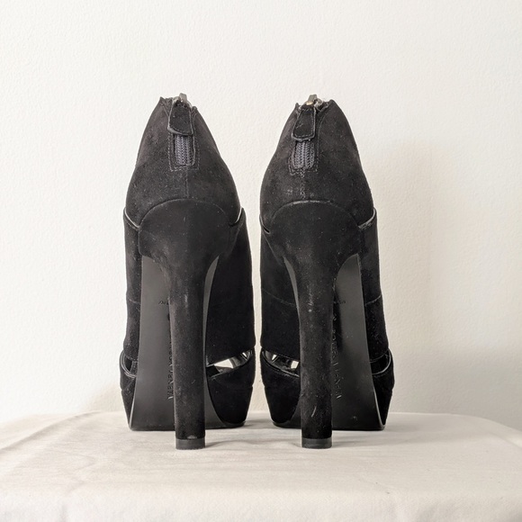 Bottega Veneta Suede Platform Heels - Picture 4 of 5